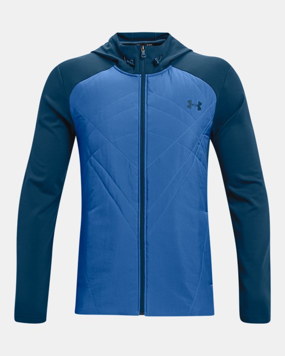 Men's UA Sprint Hybrid Jacket, Blue, pdpMainDesktop image number 4